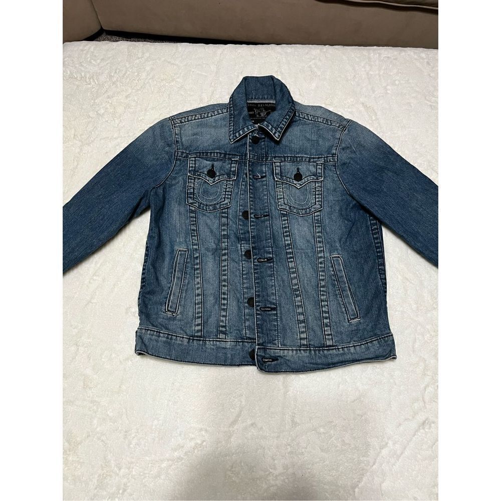 True Religion mens  jean  jacket